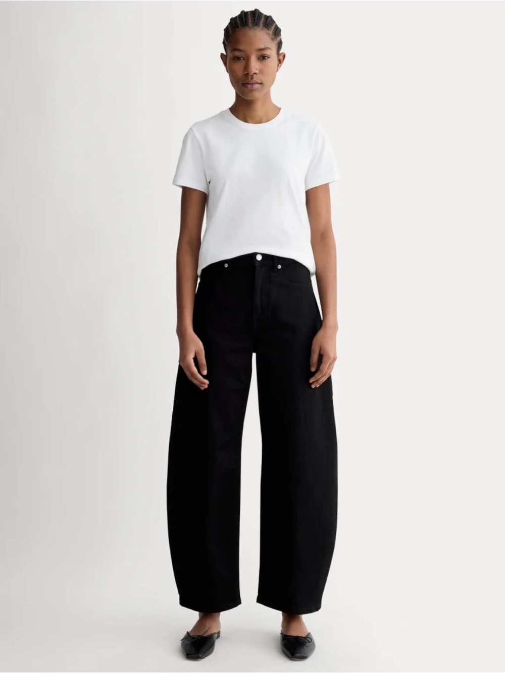 New Everlane THE SLIM CREW IN ESSENTIAL COTTON White Size S - Picture 11 of 11